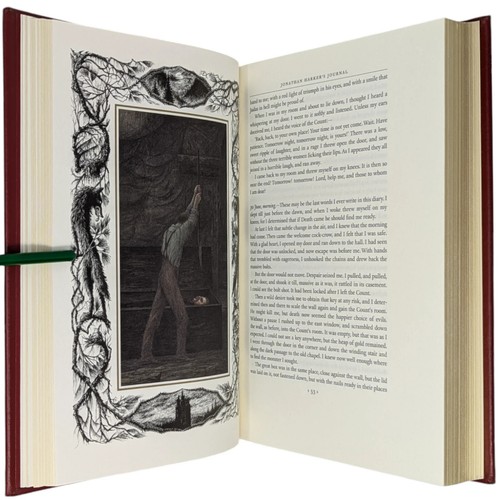 Dracula BRAM STOKER ANGELA BARRETT FOLIO SOCIETY Limited Edition SIGNED 2019 - Picture 15 of 22
