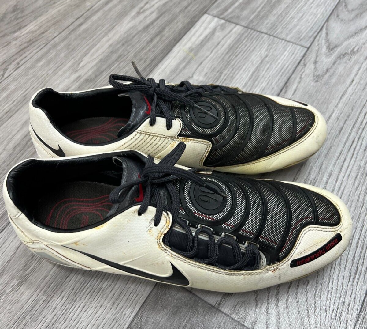 【希少廃盤】NIKE T90LASERIIITF27cm型番385420-013 Nike Total 90 Laser III FG 385423-471 Elite US8 UK7 Blue boots