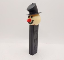 Vtg PEZ Frosty Snowman Container Candy Dispenser No Feet Made In Austria 1970s
