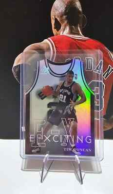 1999-00 Skybox E-X - E-Xciting #7XCT - Tim Duncan [EX to NM]