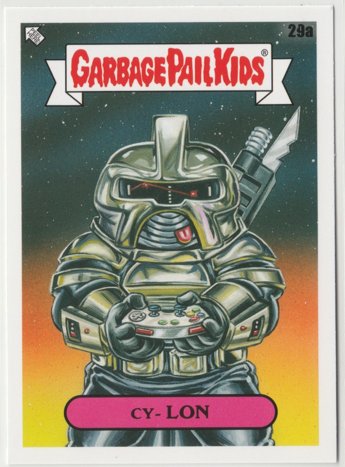 Cy-Lon #29a Garbage Pail Kids GPK 2023 Intergoolactic Mayhem Trading Card