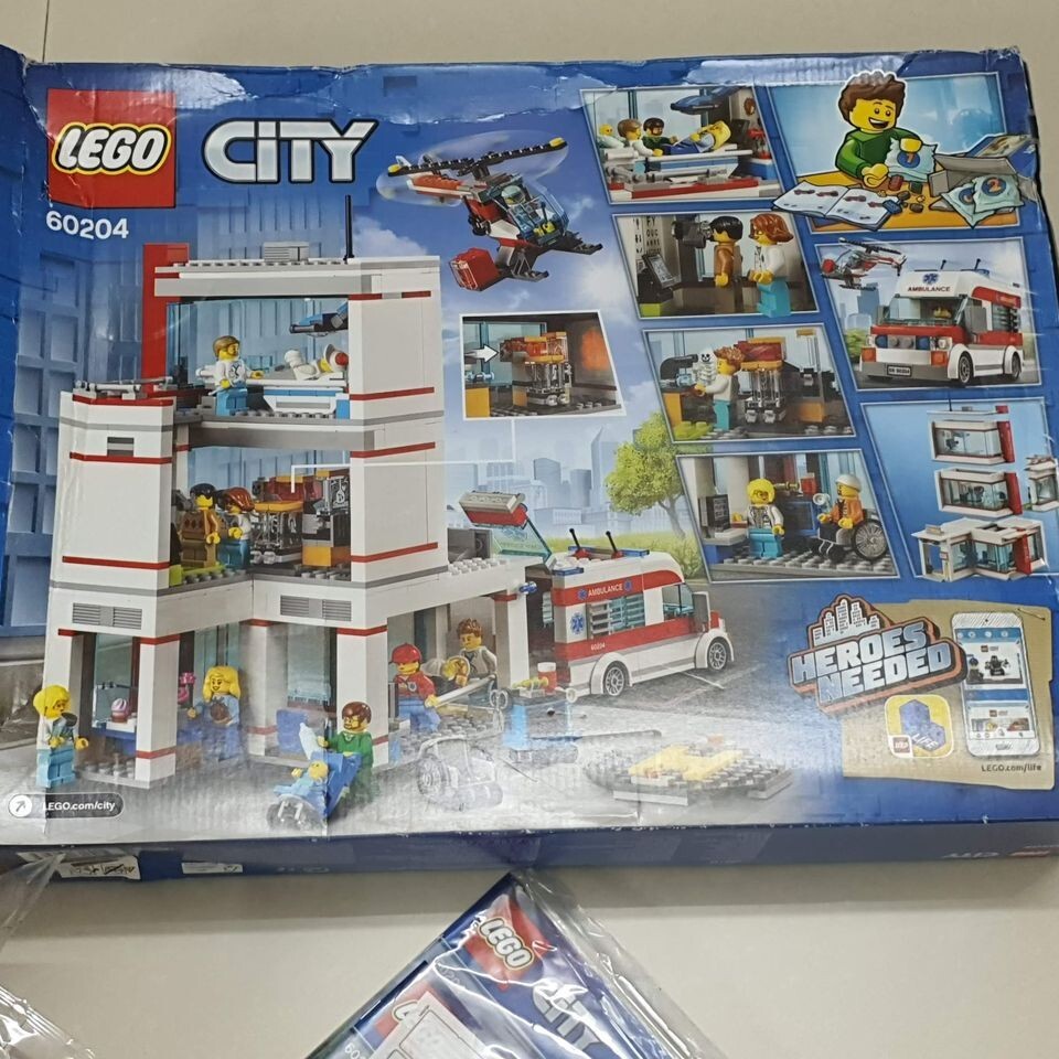 lego city hospital 60204 | eBay