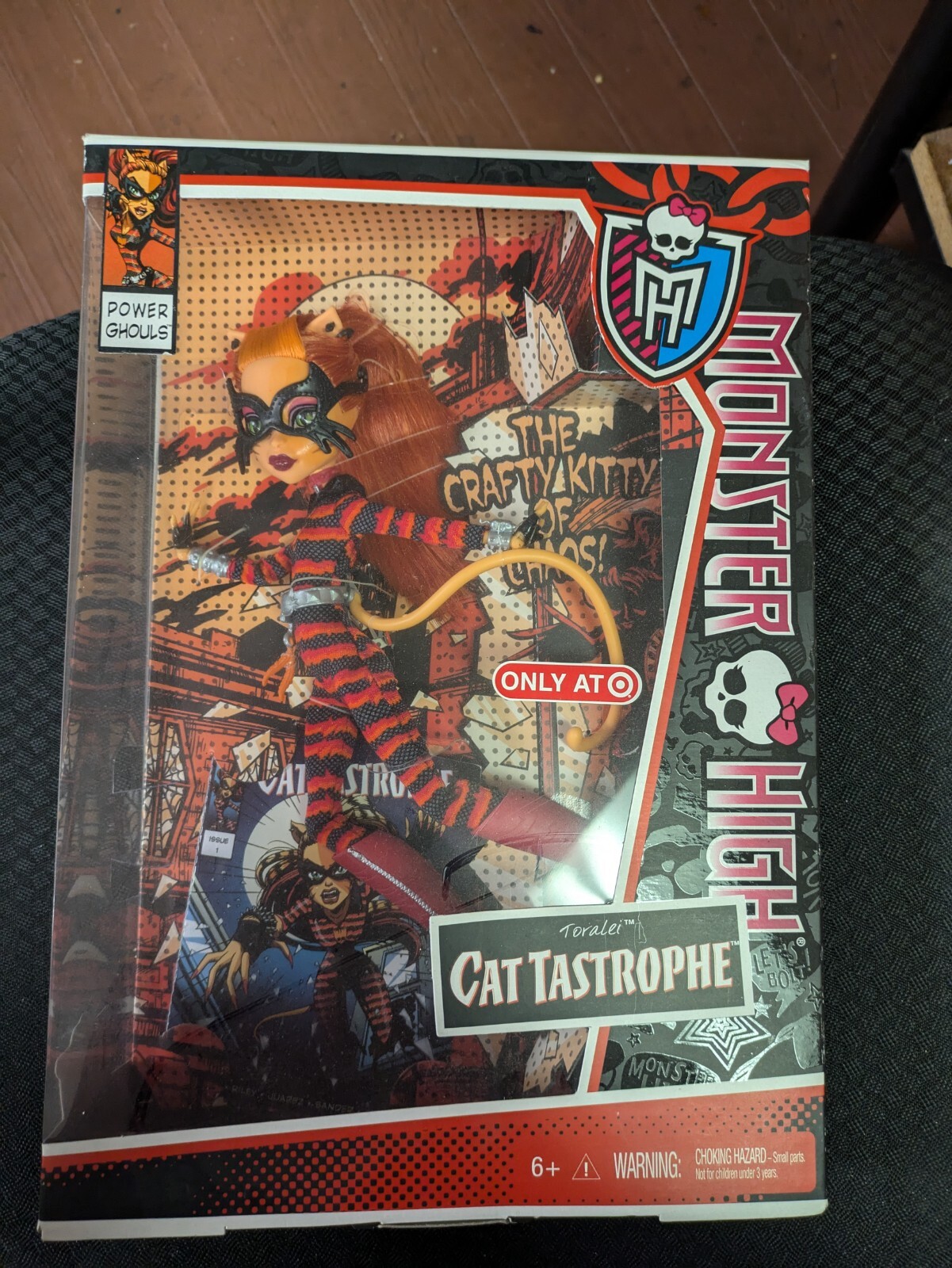 Monster High Doll Power Ghouls Toralei CAT TASTROPHE New Target Exclusive Rare