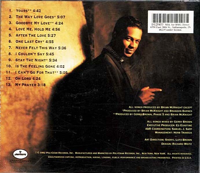 Brian McKnight ~ Brian McKnight ~ Funk / Soul ~ CD ~ Good | eBay