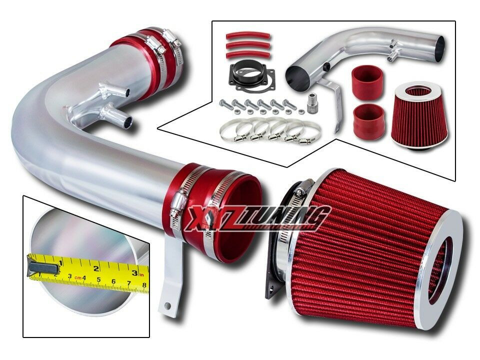 97-99 Ford F250 Navigator 5.4 V8 Air Intake Induction RED