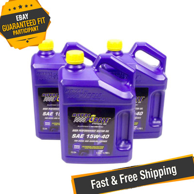 Royal Purple 43154 Duralec Super SAE 15W-40 Synthetic Diesel Motor Oil