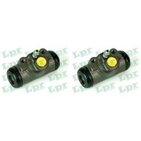 2X LPR Radbremszylinder Hinten Passend FüR Chrysler Voyager Jeep Cherokee Wrangl