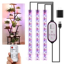 7.8'' LED Grow Light Strips, Grow Lamps for Indoor Plants Full Spectrum, Plan...