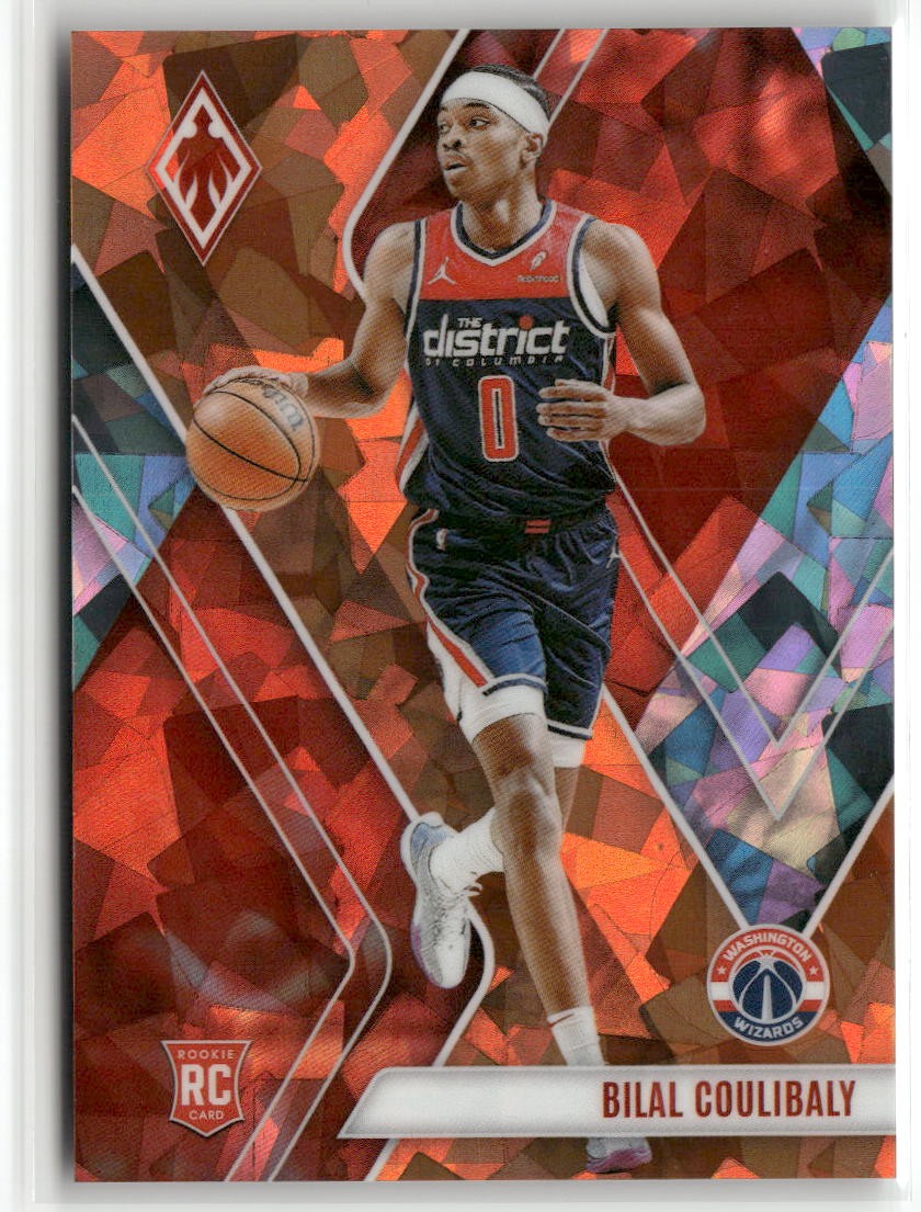 2023-24 Phoenix #285 Bilal Coulibaly Phoenix Orange Ice #/249 RC ☘️145