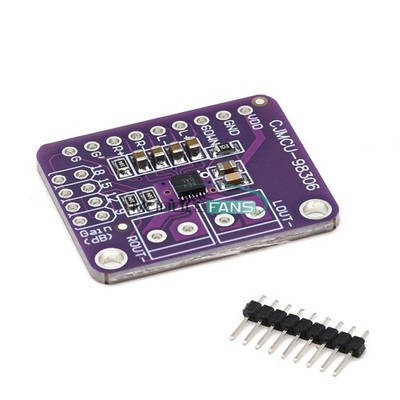 MAX98306 Sensor Stereo Class D Amplifier Breakout Board Class D Audio 3.7W