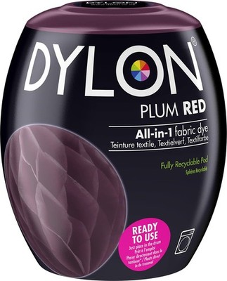 Dylon Washing Machine Fabric Dye Pod For Furnishings Red