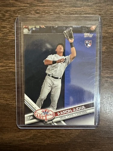 Aaron Judge 2017 Topps Series 1 Rookie Card #287. New York Yankees.