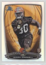 2014 Bowman Chrome Refractor Isaiah Crowell #146 1u6