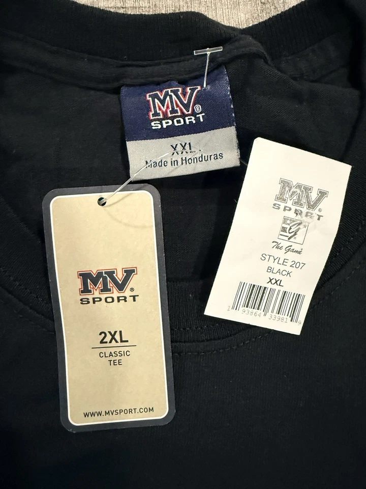 UNITED STATES MARINE CORPS “USMC PARRIS ISLAND” - Black T-Shirt - Size XXL - NWT - Image 3 of 4