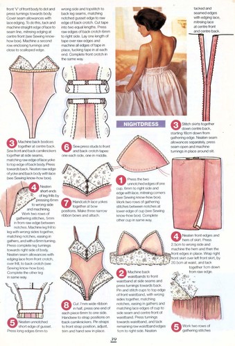 JANET REGER LINGERIE CAMI NIGHTIE GOWN Make It 118 Sewing Pattern 10 12 14 16 18 - Picture 4 of 5