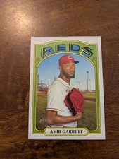 2021 Topps Heritage #505 Amir Garrett Flip Stock