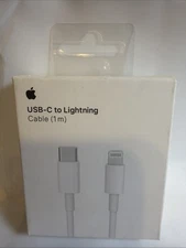 100% Authentic Apple MUQ93AM/A 3.3 Foot/1m  USB-C to Lightning Cable New Sealed