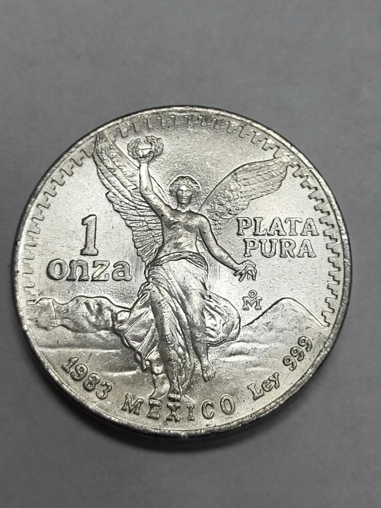 Mexican Libertad 1 oz Precious Metal Content per Unit 1983 Silver
