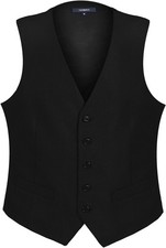 Gioberti Men Formal Suit Vest Fit for Business or Casual Dress