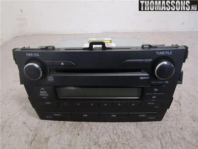 ORIGINAL Audio TOYOTA COROLLA Saloon (_E15_)  2008