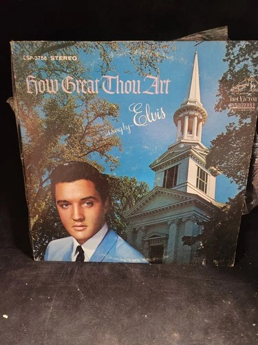 How Great Thou Art As Sung By Elvis Vinyl Record 12"