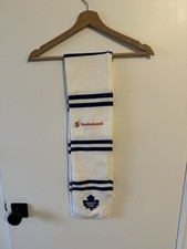 Toronto Maple Leafs NHL Hockey Scotiabank Blanco Invierno Bufanda 52" por 6"