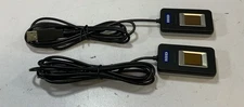 (Lot of 2) HID TC710 USB Wired Fingerprint Reader (TC710-A3-01-DEP), Black "N5C"