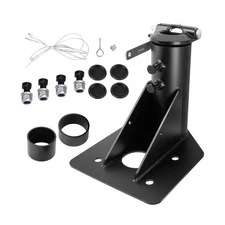 12"-17" Adjustable 5th Wheel to Gooseneck Adapter Hitch, Fifth RV Camper Trai...