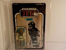 LS Vintage Kenner Star Wars Nikto Figure Card 77 Back MOC  1983 UNPUNCHED NICE