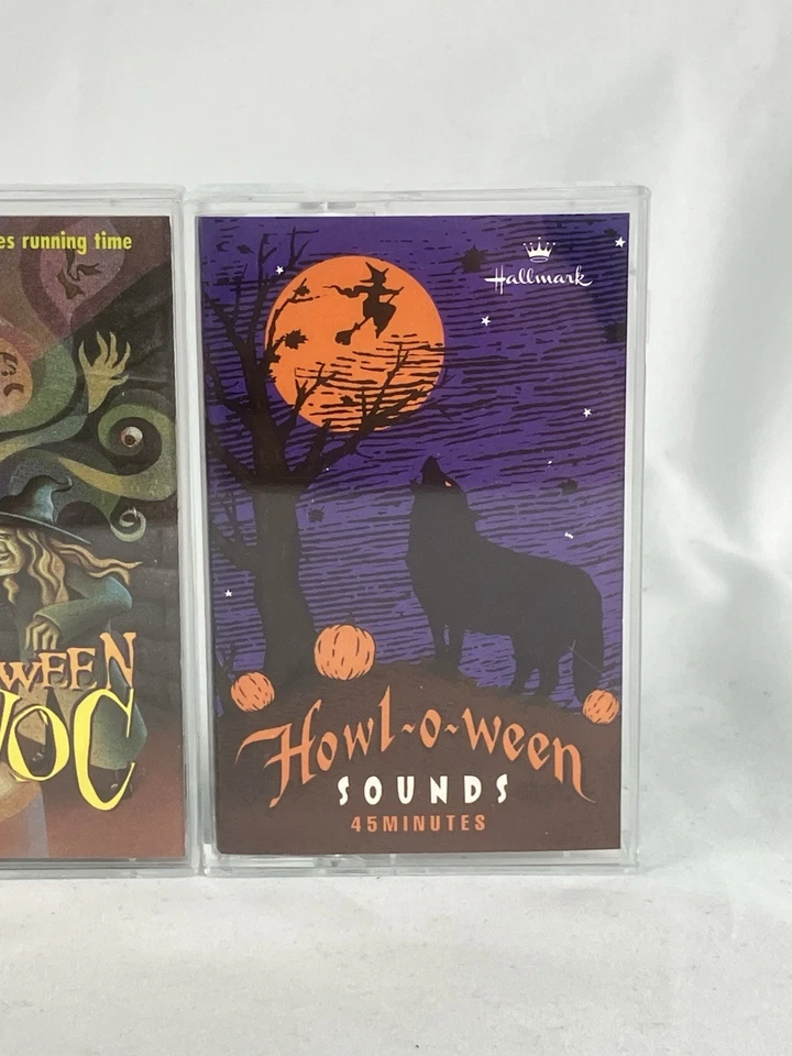 HALLOWEEN Cassette Tape Lot X2 Howl-O-Ween Havoc Scary Music & Sound Effects - Image 4 of 4