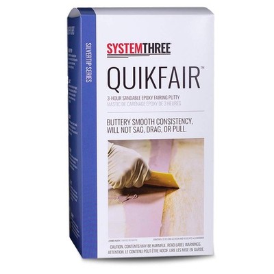 System Three QuikFair Epoxy Fairing Putty, 1.5 Quart Kit 1.5 Quarts