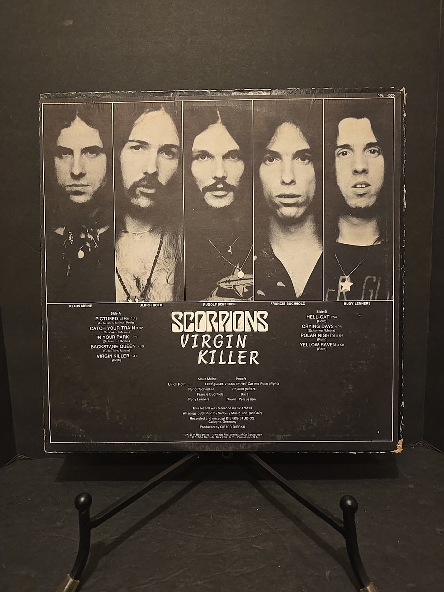 Scorpions Virgin Killer 1976 RCA レコード Scorpions 