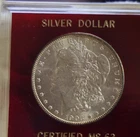 1903 O US Morgan Silver $1 Key Date Red Case Mid Level Unc