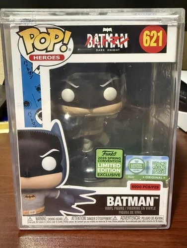 Funko Pop! Batman Bat Manga ECCC 2026 Sticker Exclusive #621 LE 5000