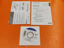                 Printer Epson WF-2850/WF-2830 Software CD Disc  Quick Guide Manual
