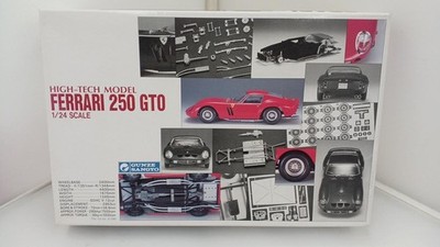 Gunze Ferrari 250 GTO 1/24 High-Tech Model Kit G-513 Metal V12 Engine From Japan
