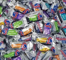 3Musketeer MILK CHOCOLATE SNACK SIZE, Individually Wrapped IN POUNDS VALUE BAG!!