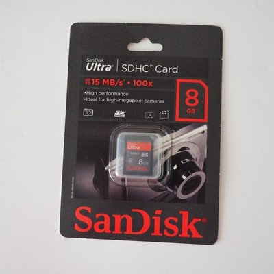 SanDisk Ultra II 8GB SDHC Card (SDSDRH-008G-A11) - Brand New, Sealed