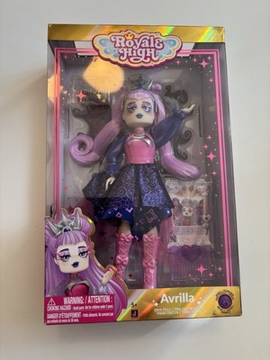 Royale High Avrilla the Dark Fairy Wings Puppe Actionfigur OHNE Code | Neu