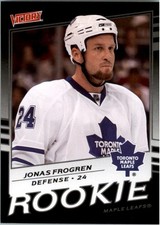 2008-09 Upper Deck Victory Black #334 Jonas Frogren - HKY