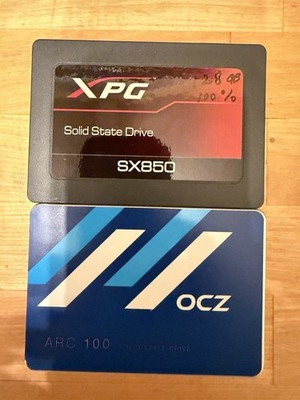 OCZ ARC 100 120GB AND ADATA XPG SX850 128GB 2.5'' SATA III SSD - two drives