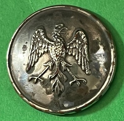 Vintage Spread Eagle Barclays Bank 25 mm Uniform Knopf von Firmin