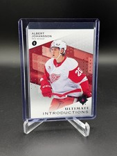 2024-25 UD Ultimate Introductions Albert Johansson Red Wings #UI-AJ
