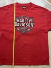 Harley Davidson Motorcycles - Okoboji, Iowa - Red Short Sleeve Mens 2XL — photo 5