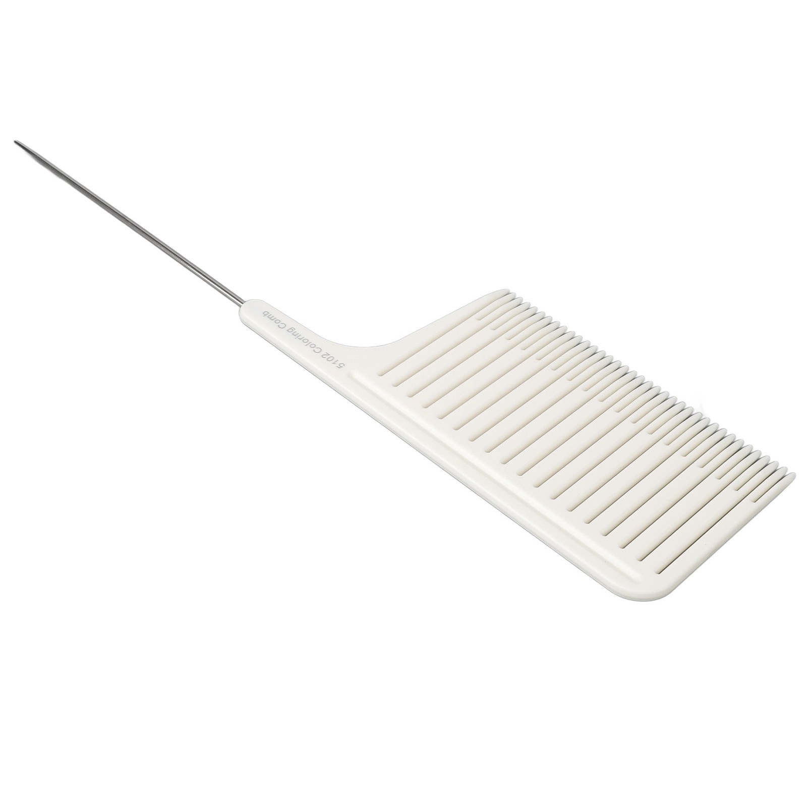 Hair Highlight Comb Hair Salon Hair Dye Comb Hair Stylist Steel Rat Tail Comb
