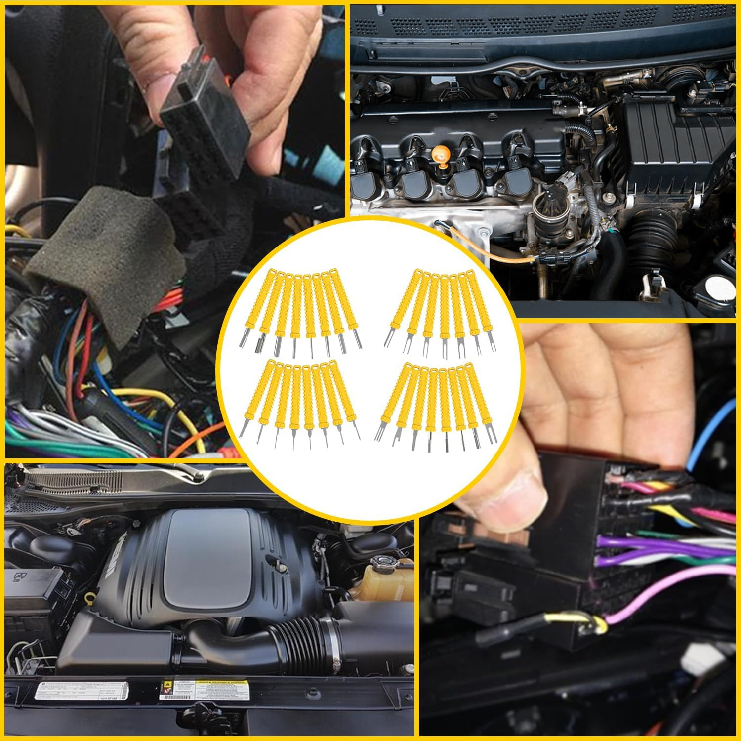 Upgrade Terminal Removal Tool Kit � 31Pcs Electrical Pin Extractor Connector Dep