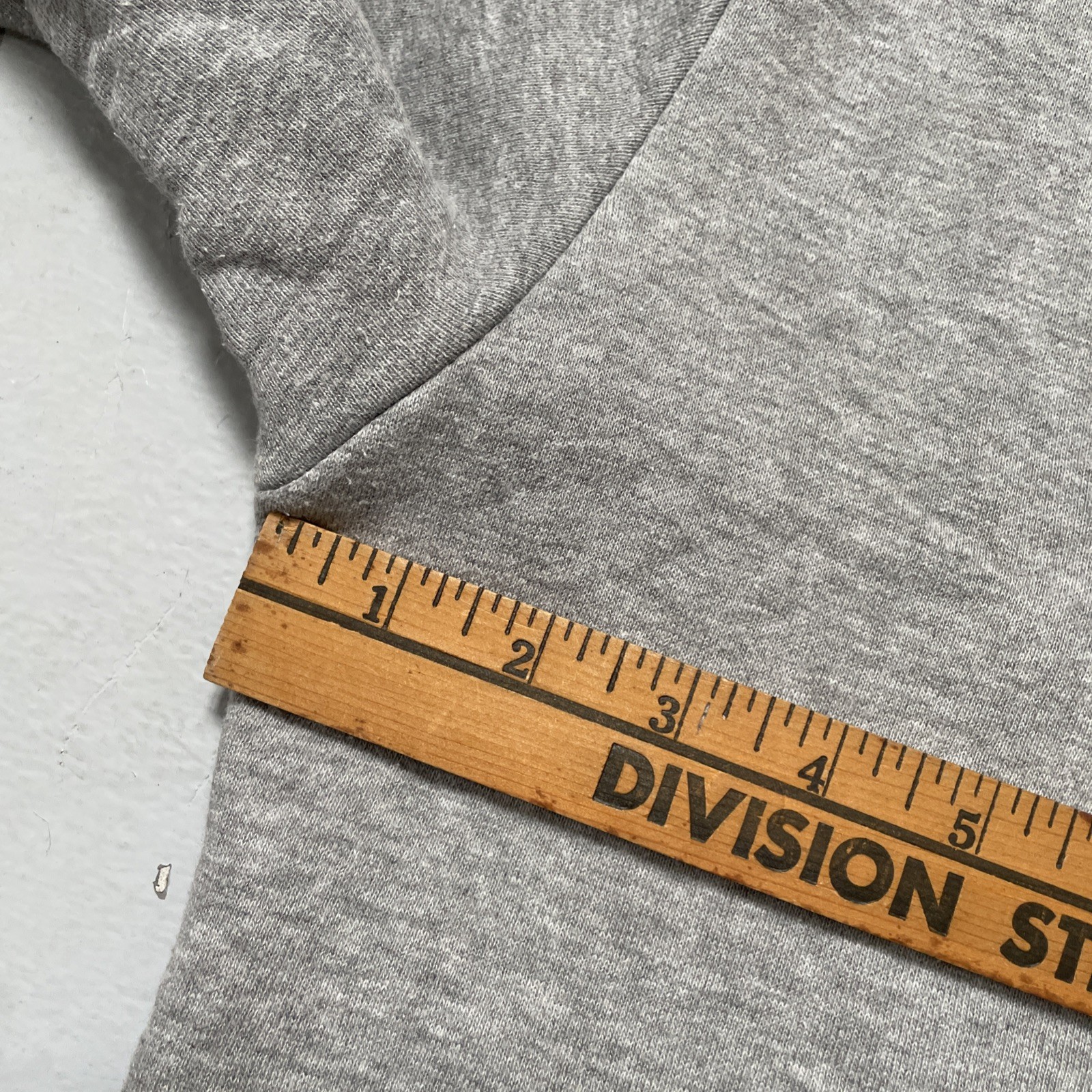 Beams Plus x LOOPWHEELER Solid Grey Cotton Sweats… - image 2