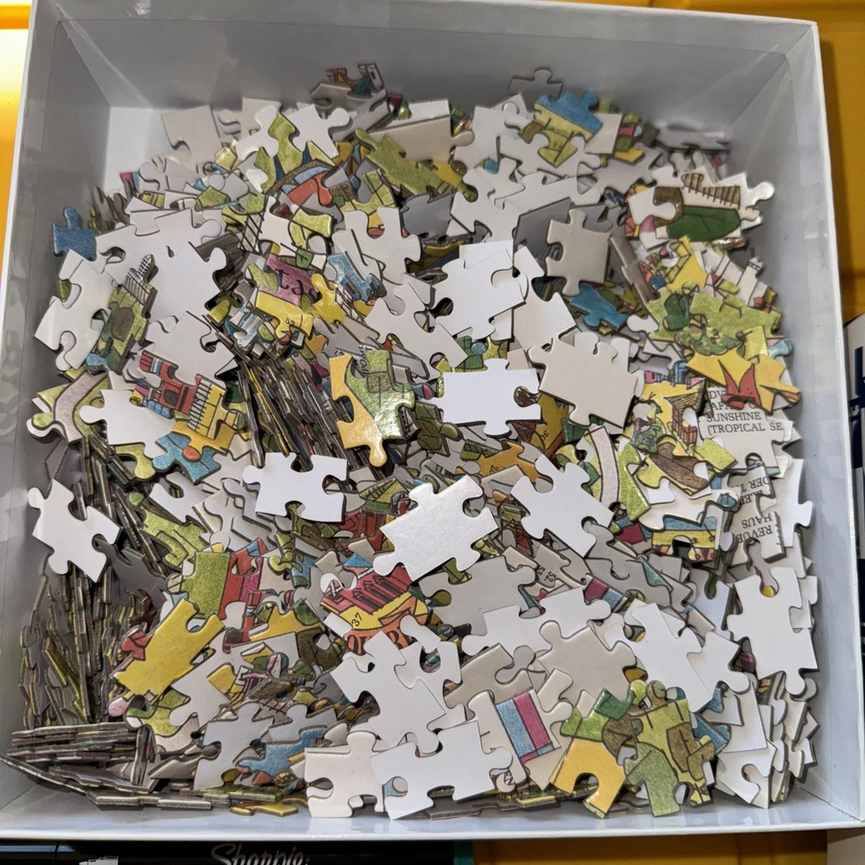 Walt Disney World Colección Bóveda Reino Mágico Vintage Mapa Puzzle 1.000 piezas Foto 4 de 4