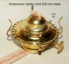 BRUCIATORE PER LUME  ANTICHI AD OLIO AMERICANO MEDIO 5/8 MM 63 SENZA VETRO
