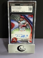 Tink Hence (RC | Auto | CGC 10/10) -- 2024 Bowman's Best ⚾️ | #B24-TH Cardinals
